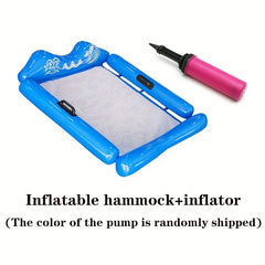 Inflatable Water Hammock for Beach and Pool