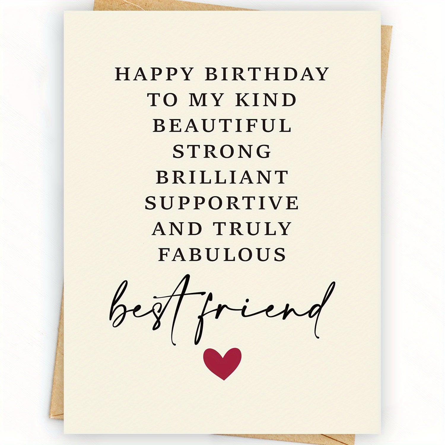 Funny Happy Birthday Card For Friends - Women Friend Birthday Christmas Gift