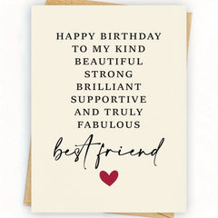 Funny Happy Birthday Card For Friends - Women Friend Birthday Christmas Gift