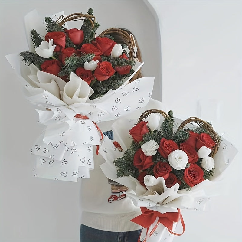 Beloved Pearl Film Paper Flower Wrapping Paper 57x91 cm
