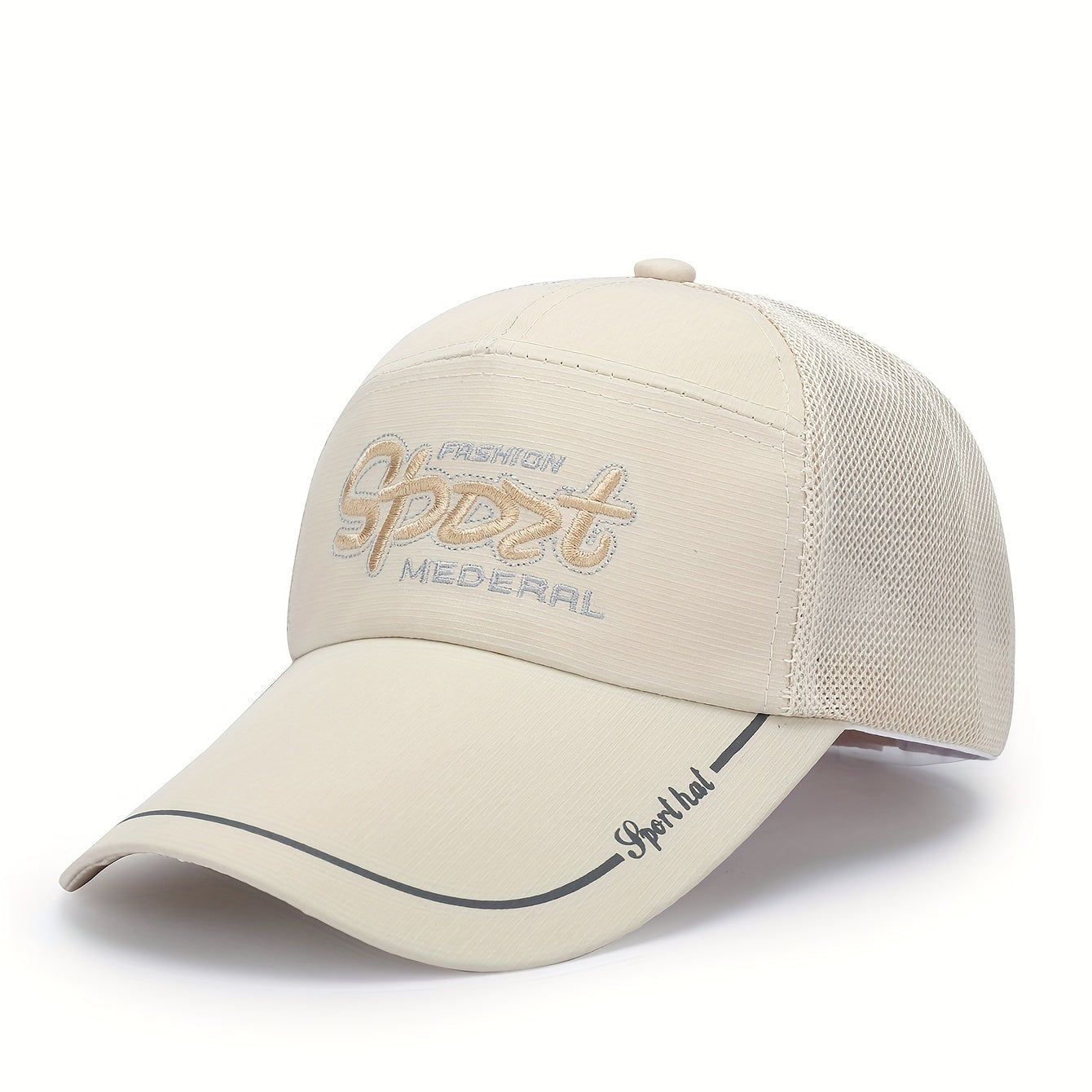 Breathable Mesh Baseball Cap for Outdoor Sports Sun Protection