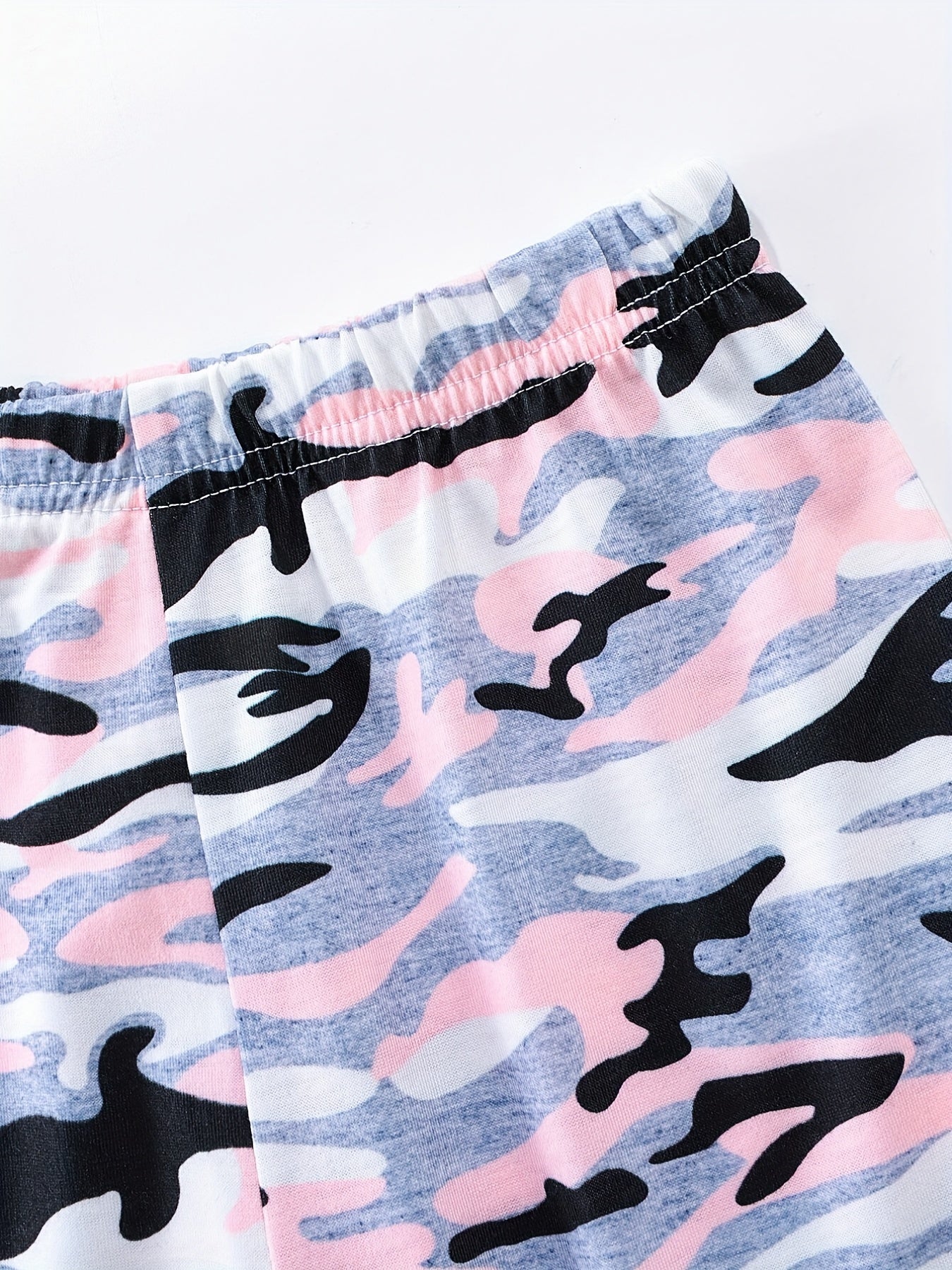 Women's Camo Print High Waist Yoga Shorts for Running Fitness Cycling