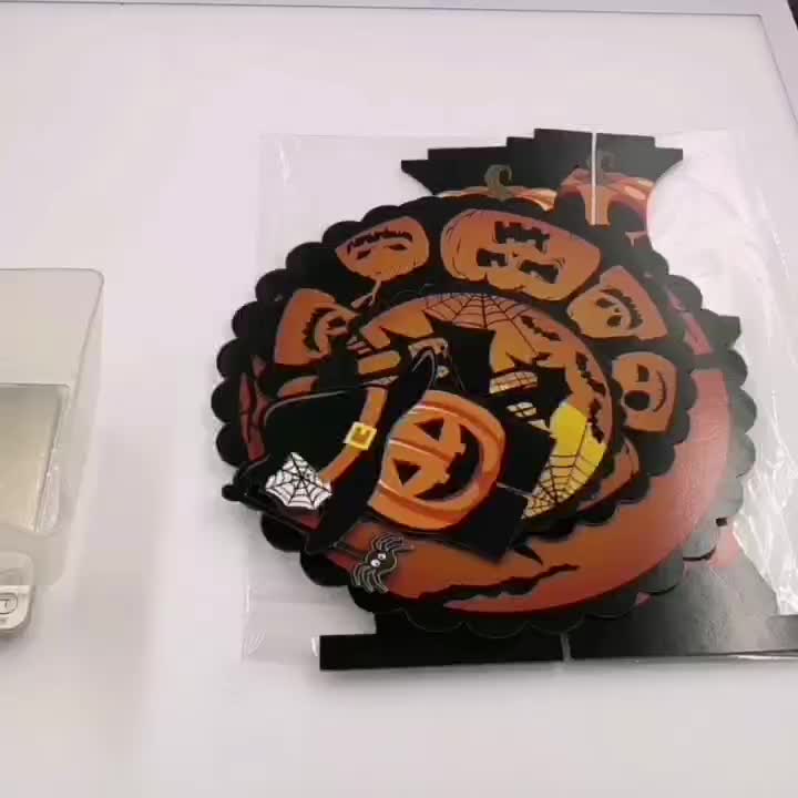 Halloween Pumpkin Cake Stand Ghost Party Tray