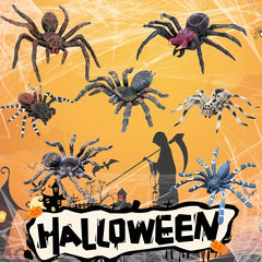 1PC Artificial Spiders Halloween Decorations