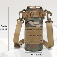 Camouflage Tactical Water Bottle Bag Waist Hanging Cover