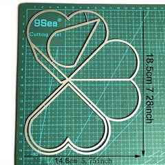 Heart Shaped Pop Up Cards Metal Cutting Dies Scrapbooking