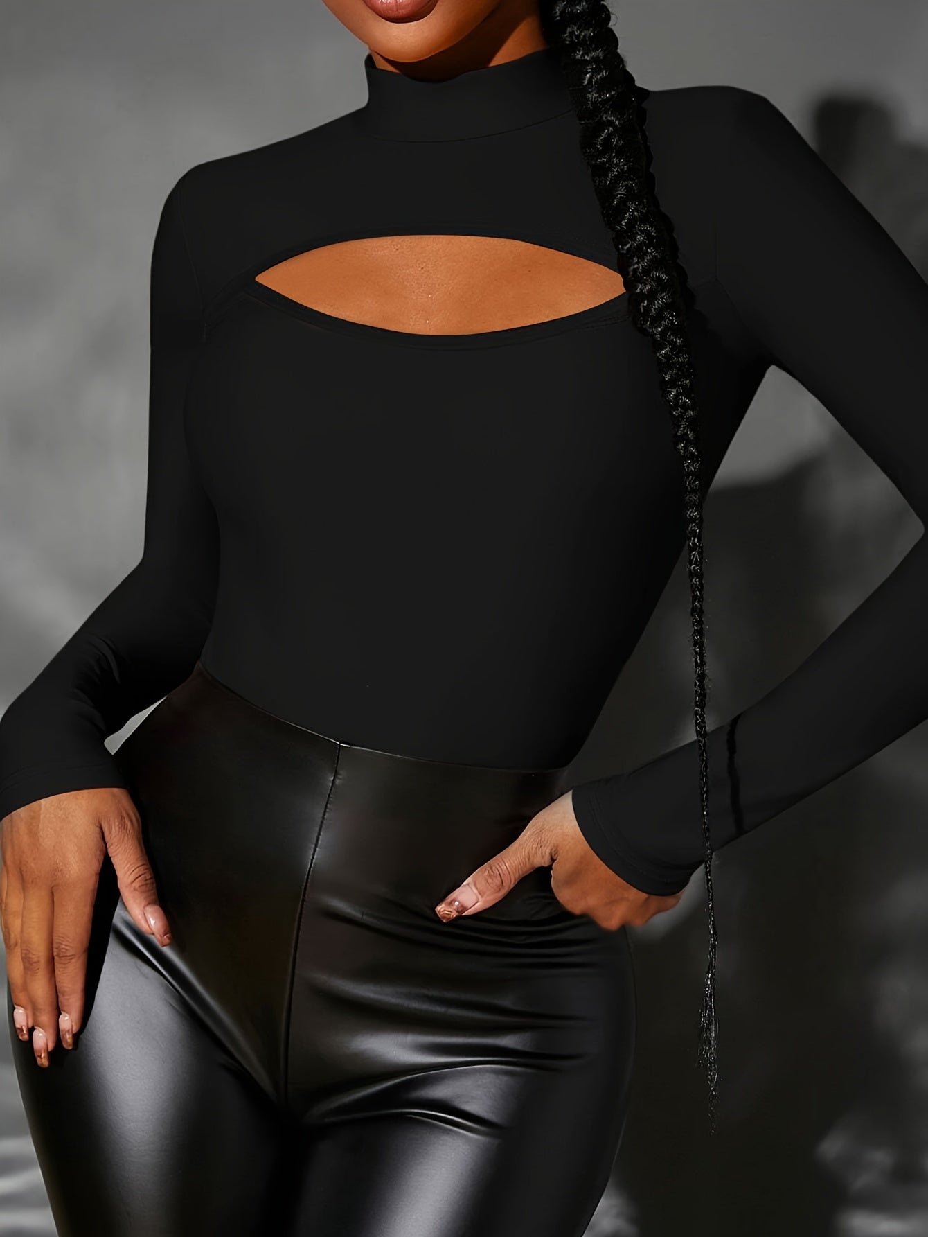 Tummy Control Bodysuit Long Sleeve Slimming Shaper