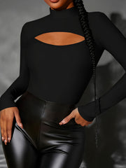 Tummy Control Bodysuit Long Sleeve Slimming Shaper