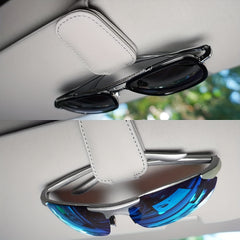 Magnetic Sunglass Holder For Car - Eyeglass Hanging Clip For Sun Visor