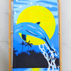 Microfiber Beach Towel Quick Dry Sand Proof Absorbent 27.5 x 55 Lightweight