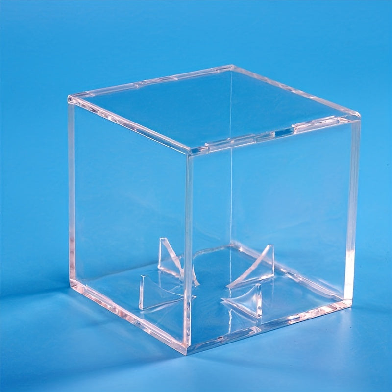 Acrylic Baseball Display Box with Glass Ball