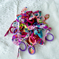 20pcs Rabbit Ears Hair Accessories Hair Ties For Kids