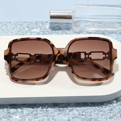 Large Square Frame Sunglasses For Women Men UV400