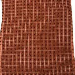 Maroon Dotted Plaid Scarf Shawl Lightweight Casual Head Wraps Hijab Women Turban