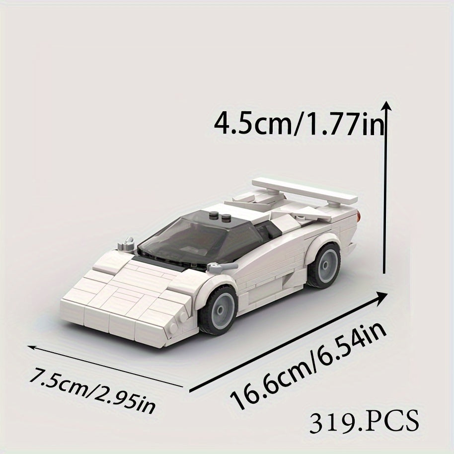 319pcs Car Series Blocks Educational Sports Car Toys