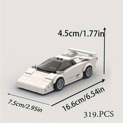 319pcs Car Series Blocks Educational Sports Car Toys