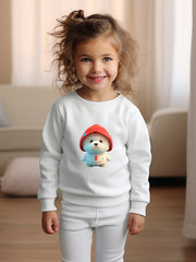 OERYUI Baby Bear Graphic Sweatshirt Comfy Pullover Kids Clothes