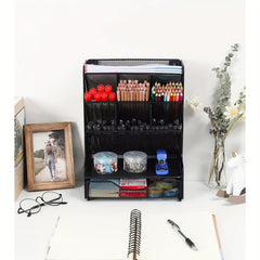 Office Pen Storage Rack Desk Pen Box Office Stationery Sorting Box