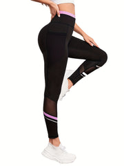 Pilates Yoga Workout Pants High Elastic Fitness Sports Leggings