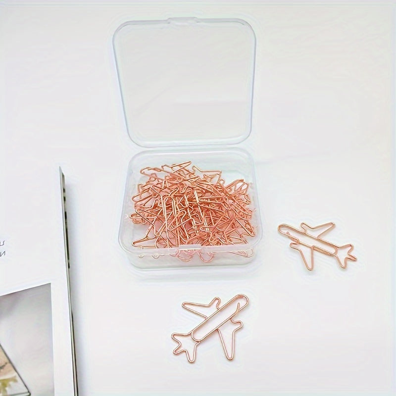 Creative Metal School Office Paper Clips 20pcs/40pcs