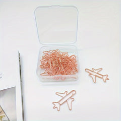 Creative Metal School Office Paper Clips 20pcs/40pcs