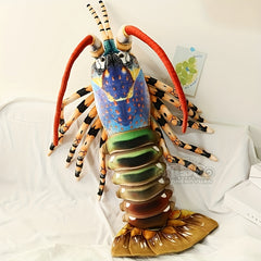 Vibrant 23.6in Realistic Australian Lobster Plush Toy