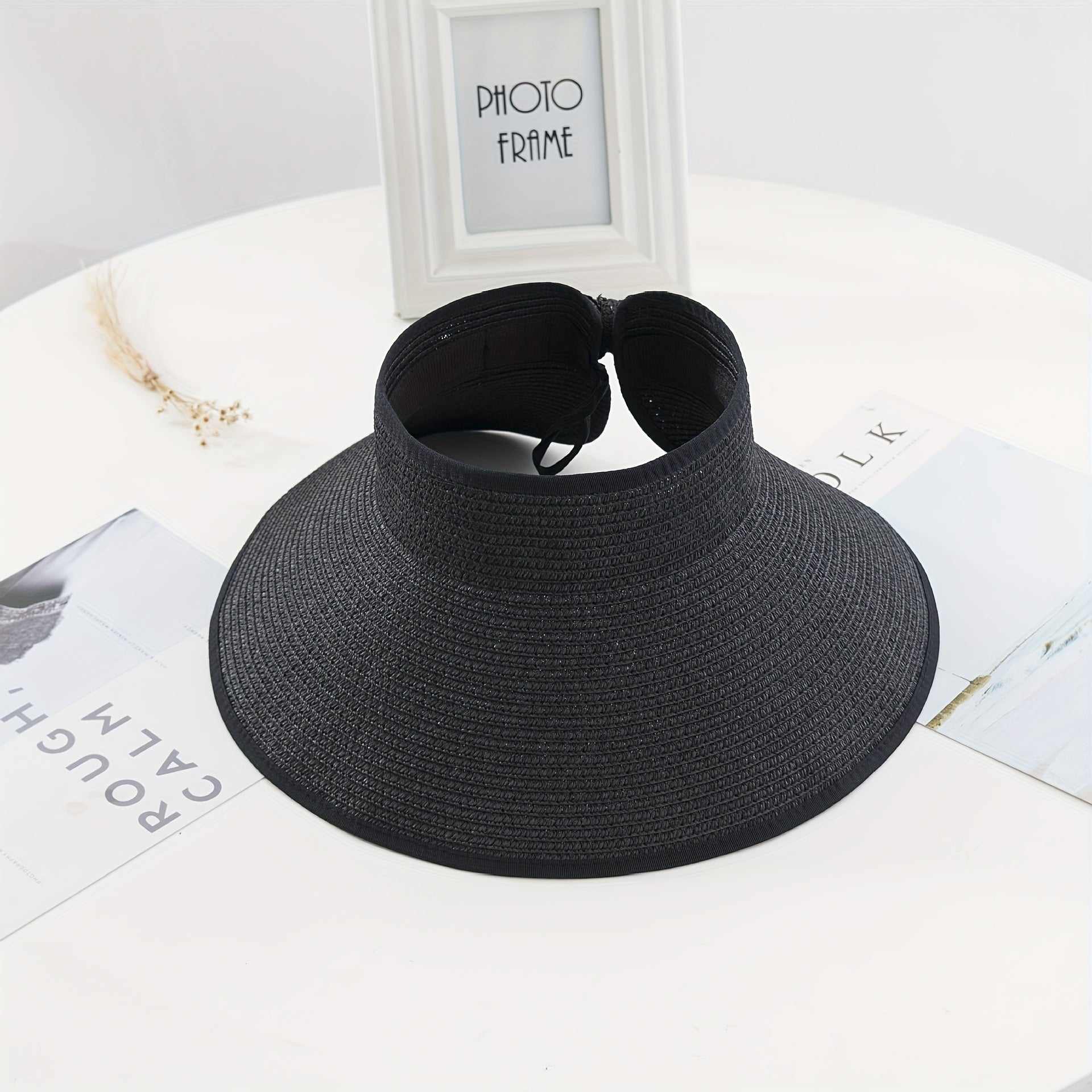 Sunscreen Straw Sun Hat UV Protection Foldable Beach Hat