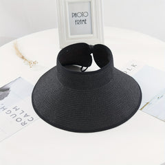 Sunscreen Straw Sun Hat UV Protection Foldable Beach Hat