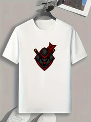 Soldier Print Men's Graphic T shirt Casual Comfy Tees