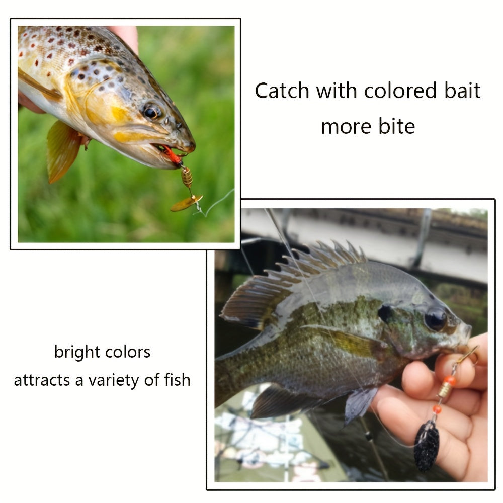 Bionic Spinnerbait for Bass Trout and Perch Fishing Freshwater and Saltwater
