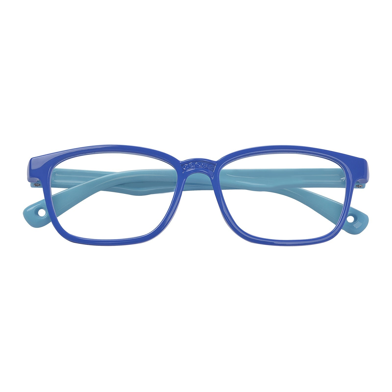 Girl's Square Frame Light Blocking Glasses Age 3-10 Anti Glare & Eyestrain