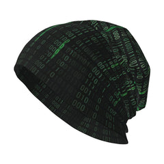 The Matrix Green Beanies for Autumn & Spring, Unisex Beanie Hats