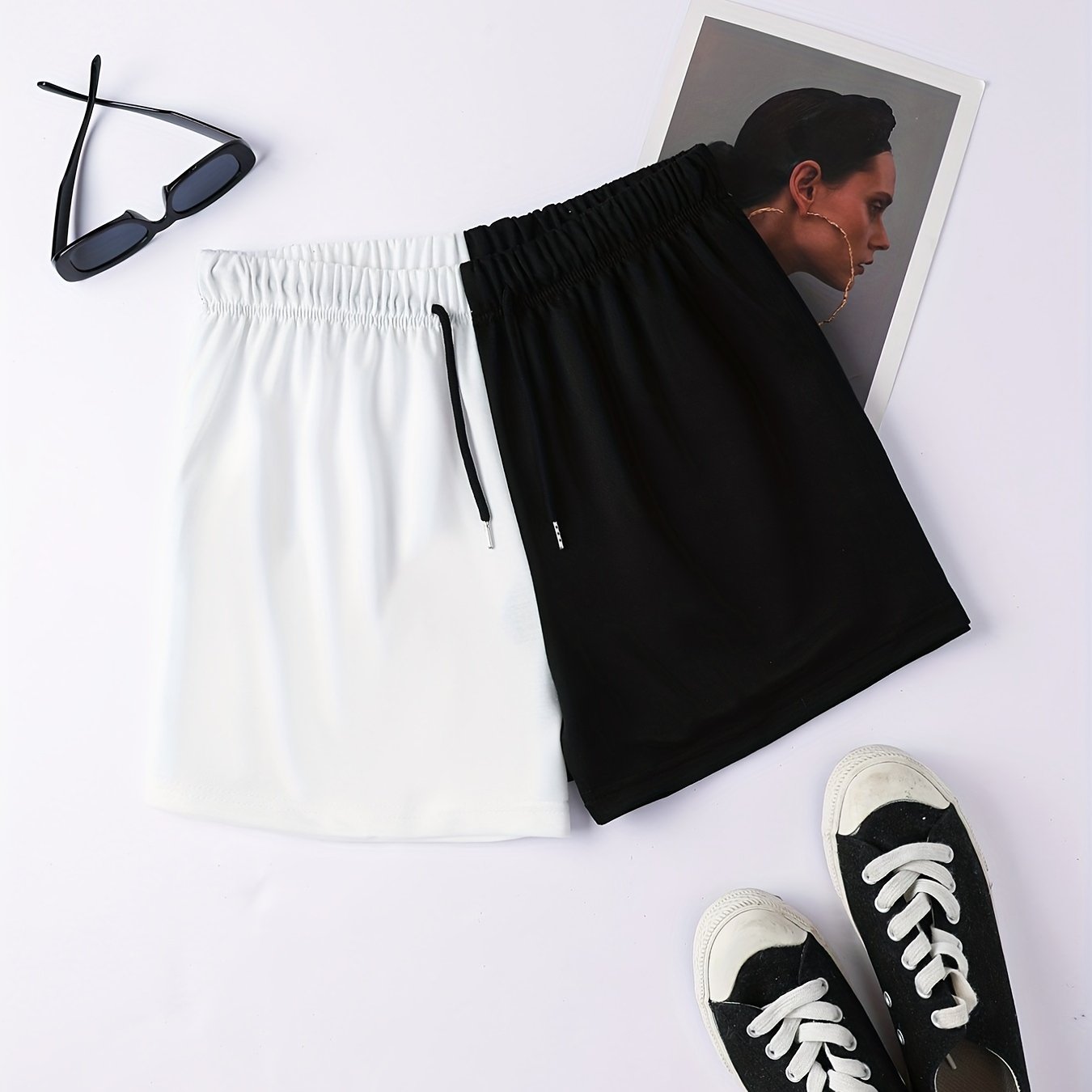 Casual Drawstring Shorts for Women