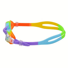 TAG Silicone Kids Swimming Goggles Waterproof Anti fog HD Swimming Glasses
