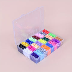 2400pcs 4800pcs 5mm Candy Colors Mixed Beads Fuse Beads Refill Box