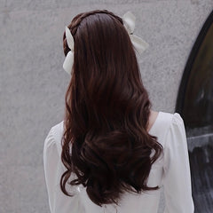 Satin Bowknot Hair Clip Non slip Clip Hair Accessories