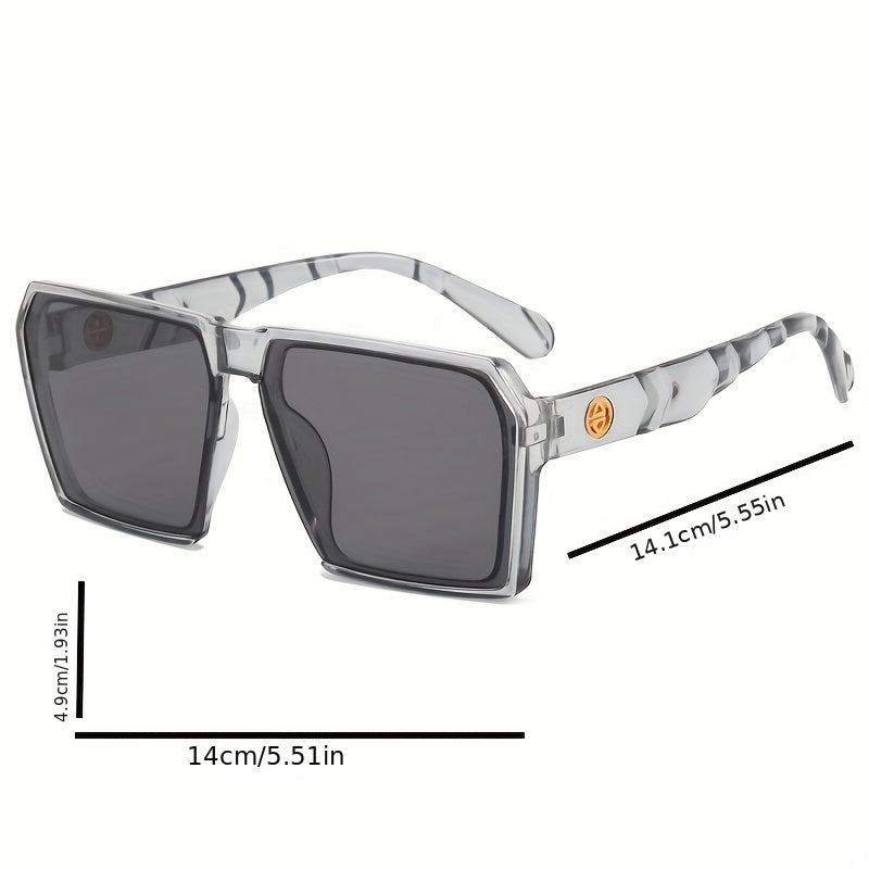 Large Square Sunglasses Anti Glare UV400