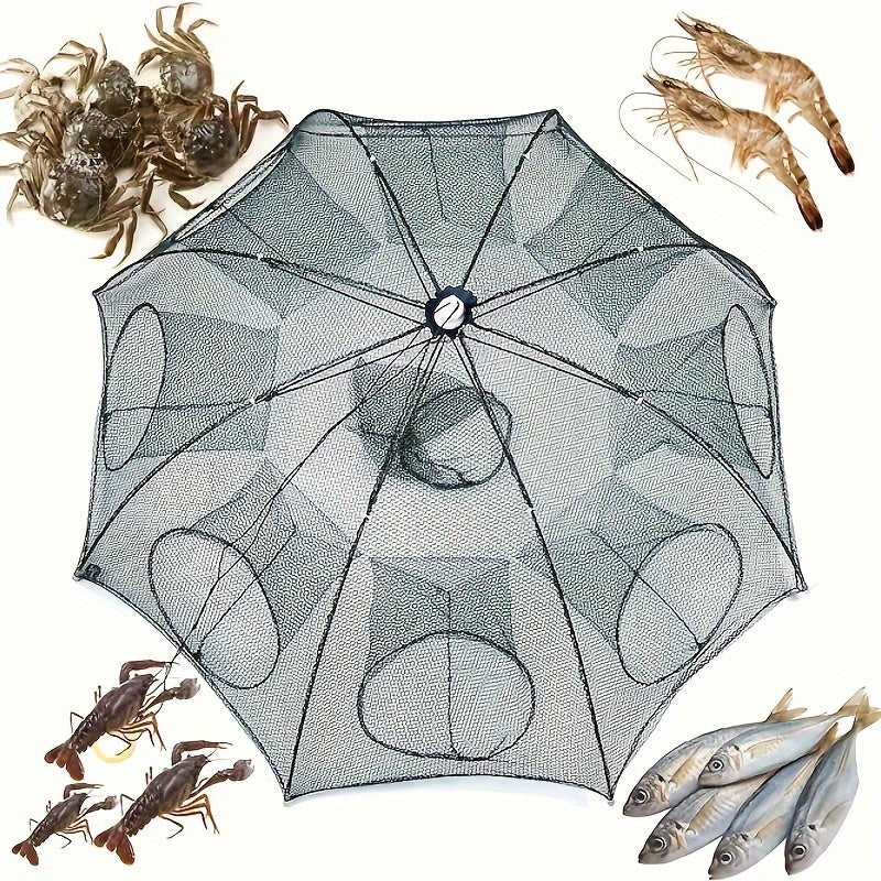 Foldable Fishing Net Fishing Cage For Crab Minnow Crayfish