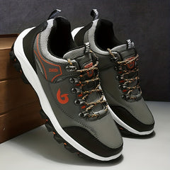 Men's Outdoor Hiking Shoes Lace up Sneakers Comfortable And Breathable