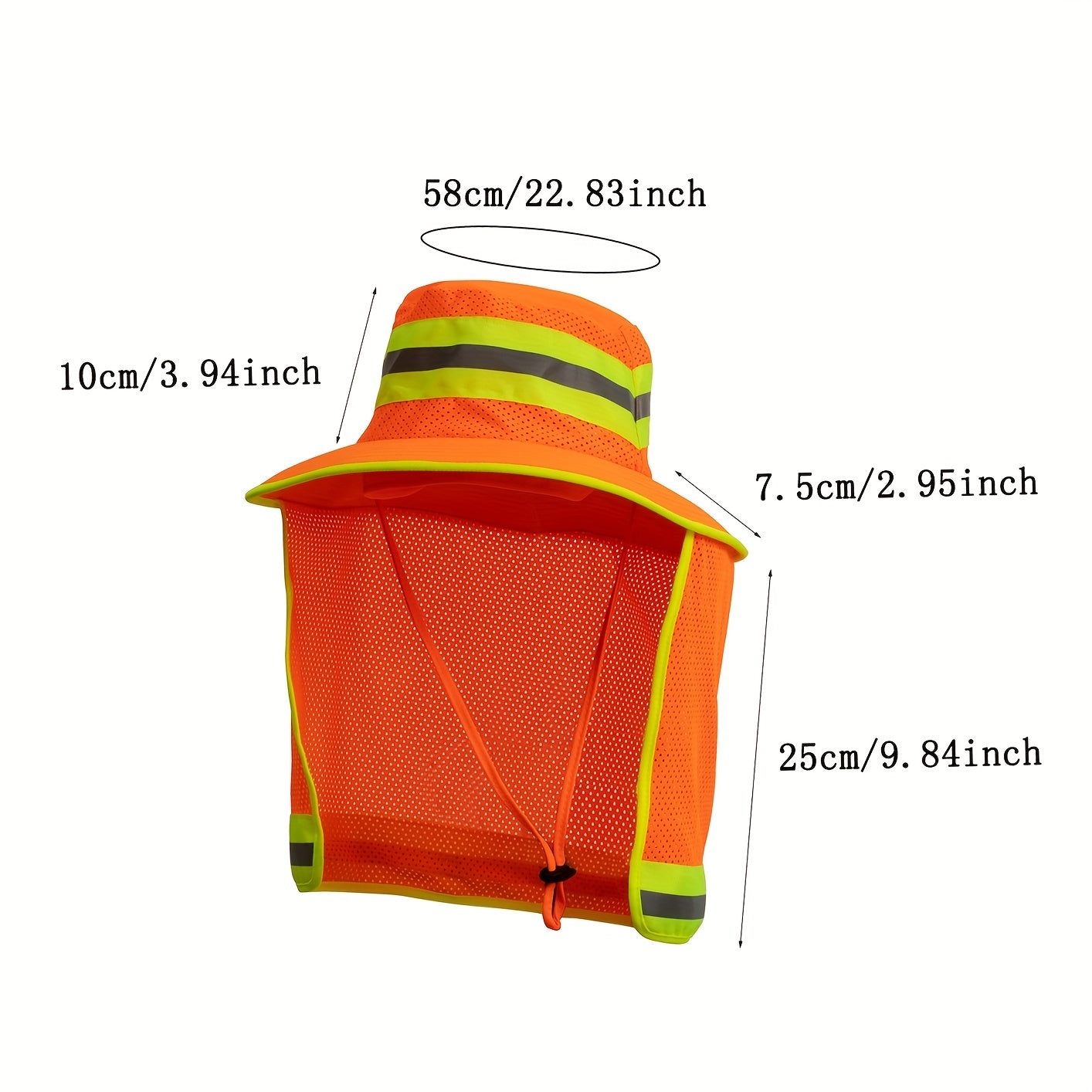 Sunshade Big Brim Sunscreen Reflective Fisherman Hat