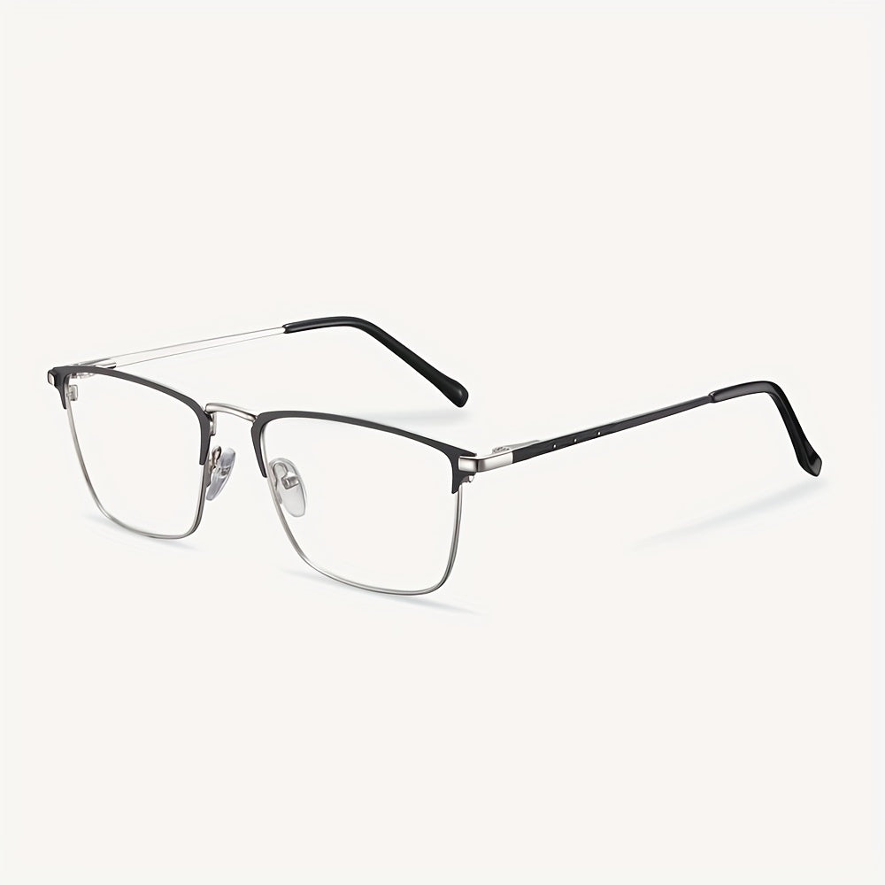Men's Light Blocking Glasses Unisex Square Frame Computer Eye Protection