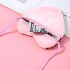 Sequin Coin Purse Girls Heart Bag Shoulder Bag