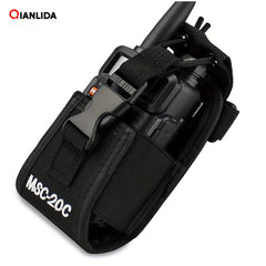 3-In-1 Radio Holder Case Walkie Talkie Storage Bag Pouch