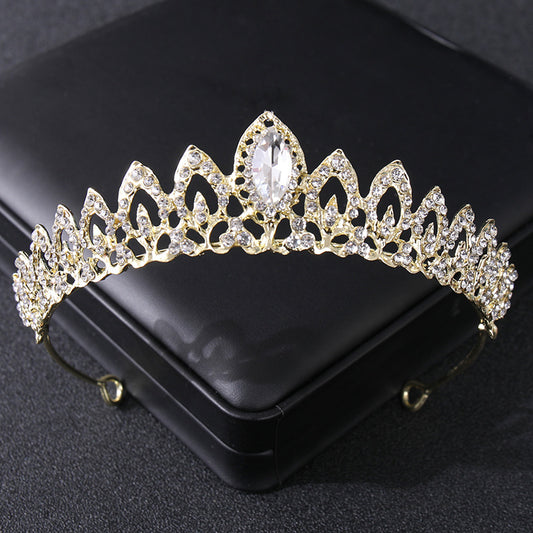 Rhinestone Crown Hairband Headband Party Princess Tiara Wedding