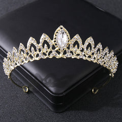 Rhinestone Crown Hairband Headband Party Princess Tiara Wedding