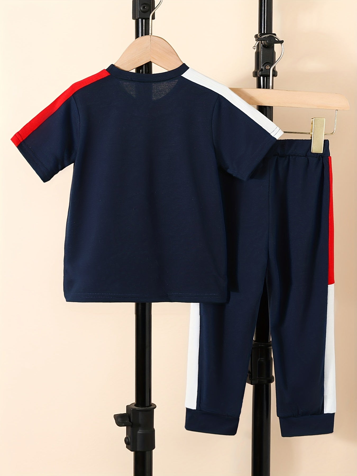 Boys Sports Outfit T shirt & Pants Kids Summer Clothes Sets