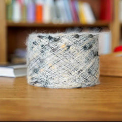 Gradient Chunky Mohair Yarn Colorful Dots DIY Sweater Shawl Scarf 50g 120m