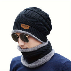 Unisex Winter Fleece Beanie Hat Thick Breathable Hat