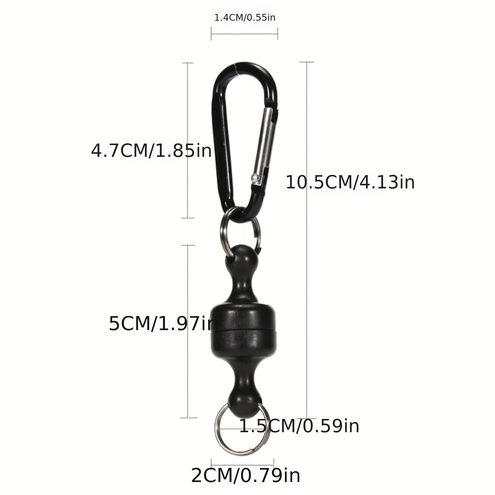 Strong Magnetic Carabiner Keychain for Outdoor Activities