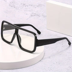 Men's Square Frame Anti Light Glasses for Party
